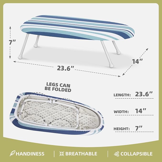 24x14in Tabletop Mini Ironing Board - Image 2