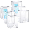 Kathfly 6 Pcs Acrylic Hairnet Dispenser, Wall Mount Acrylic Storage by Kathfly