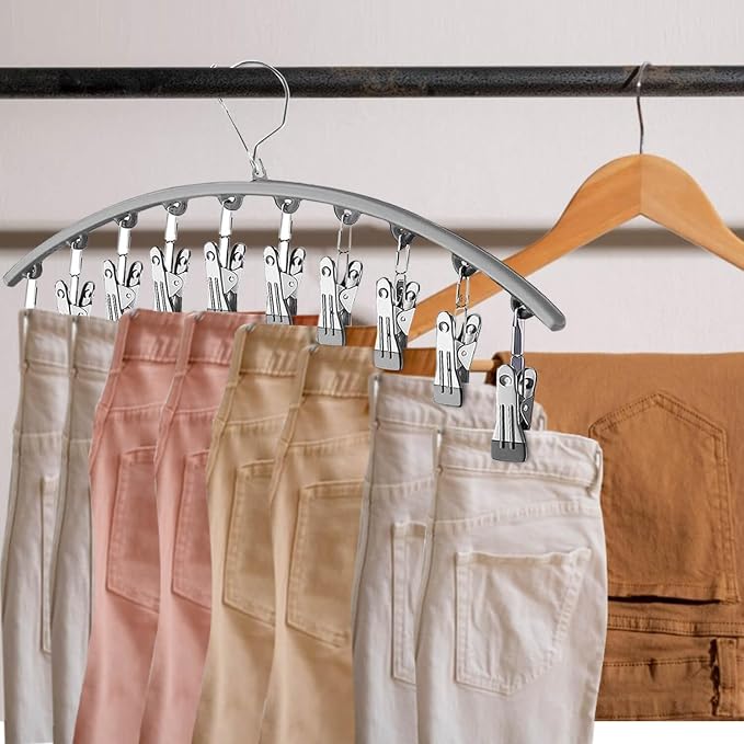 3Pack Legging Organizer for Closet, Upgrade Skirt Pants Hangers - Image 5