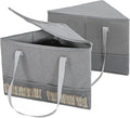 2 Pack Rigid Hanger Organizer, Triangle Storage Bin by Wanapure