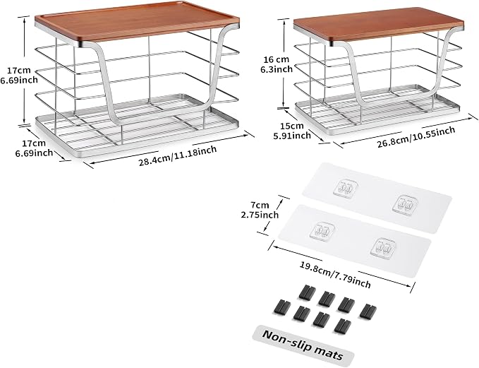 ALOCEO 2 Pack Stackable Storage Bins - Image 6