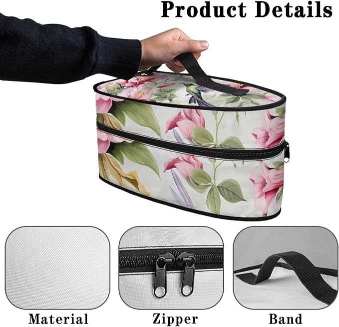 Hummingbird Lily Steam Iron Storage Bag - Image 5