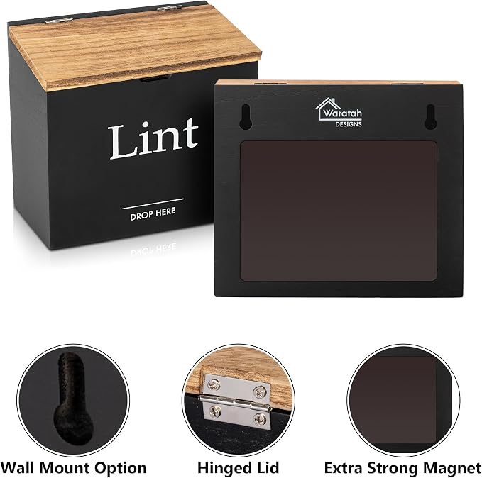 Magnetic Lint Bin for Laundry Room - Image 6