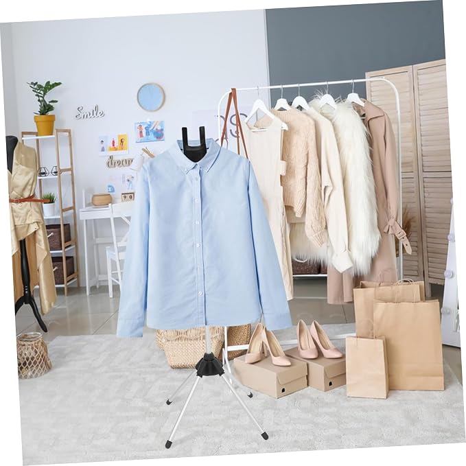 Four-Leg Support Ironing -Saving Foldable Design Clothes Steamer Stand - Image 4