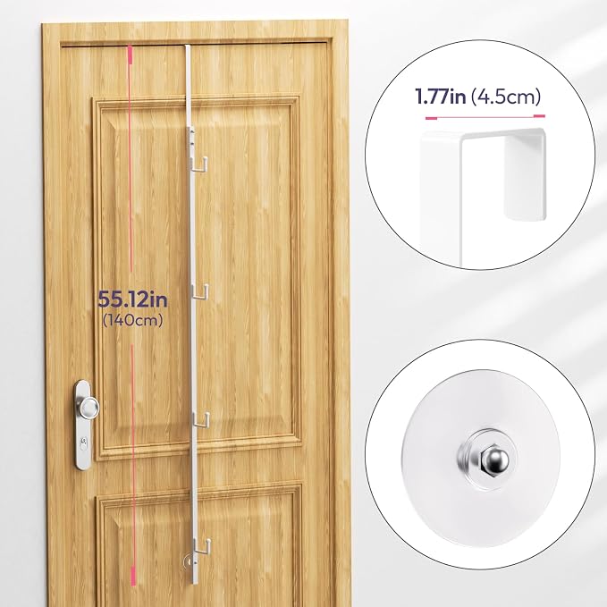 HapiRm Over Door Hat Rack - Image 7