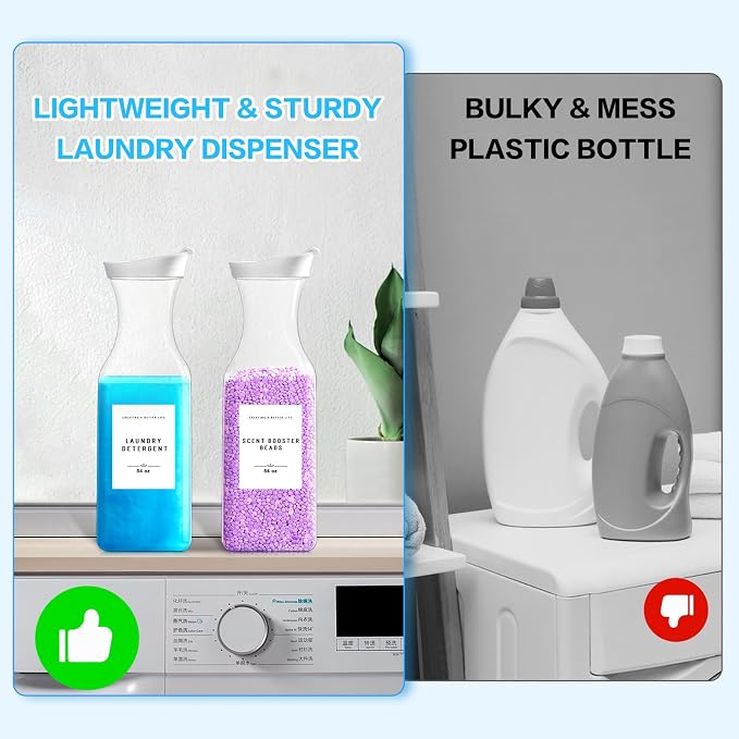 Laundry Detergent Dispenser Bottle 54oz - Image 5