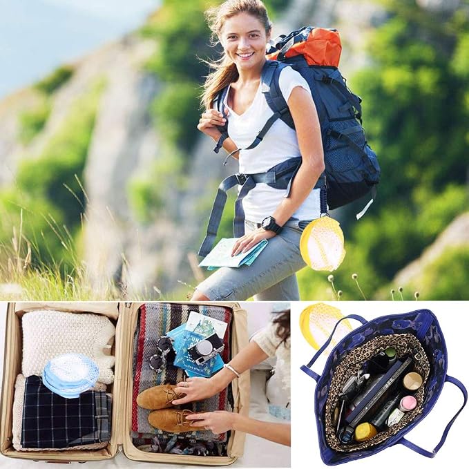Qtopun Mesh Popup Laundry Hamper, 4 Pack Foldable Portable Dirty Clothes Basket - Image 7