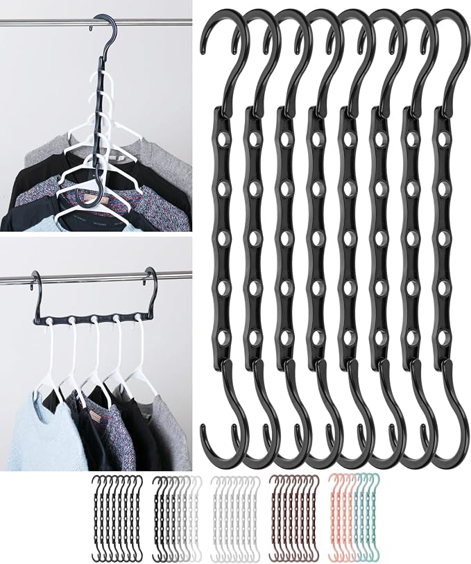 Mr. Pen- Space Saving Hangers, 8 Pack, Clothes Organizers, Shirt Hangers by MrPen