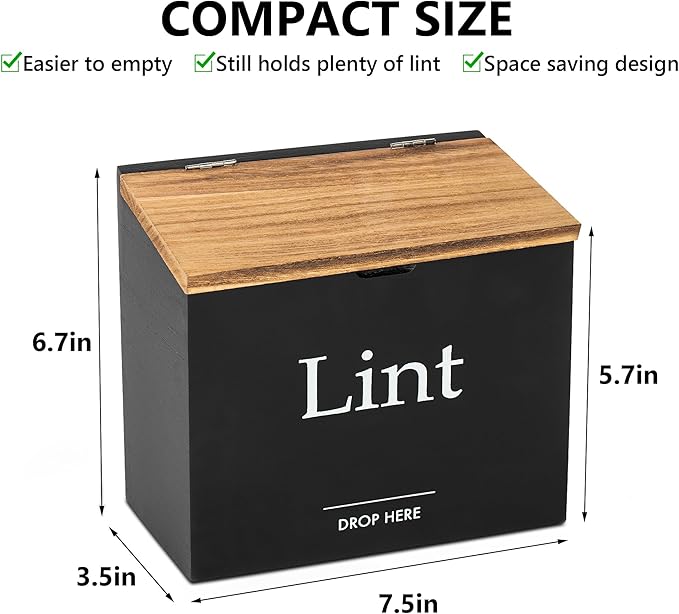 Magnetic Lint Bin for Laundry Room - Image 7