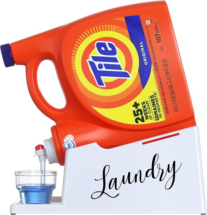 Skywin Laundry Detergent Holder Stand Organizer and Drip Tray - Image 7