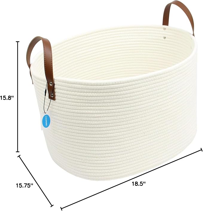 Casaphoria XXLarge Cotton Rope Basket - Image 10