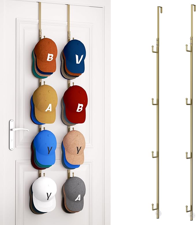 HapiRm Over Door Hat Rack by HapiRm