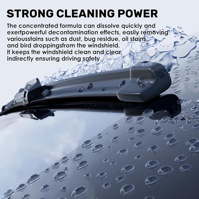 （100 PCS） Car Windshield Washer Tablets, Glass Cleaner, Concentrated Tablets - Image 6
