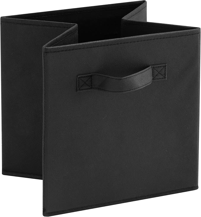 MAX Houser Fabric Cloth Storage Bins, Foldable Storage Cubes Organizer Baskets - Image 8