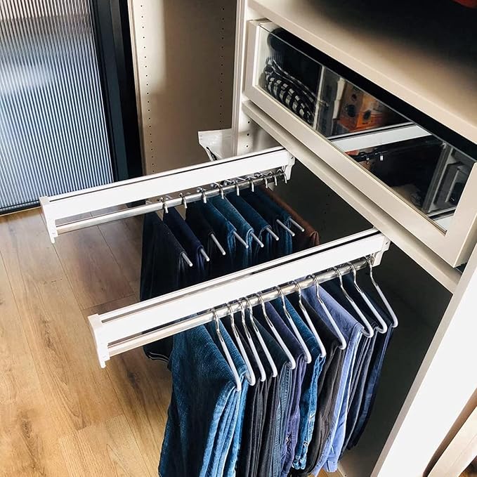 Closet Rod Garment Bar, Hanging Clothes Rods - Image 5