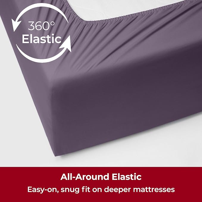 Mellanni Extra Deep King Sheets - Image 5
