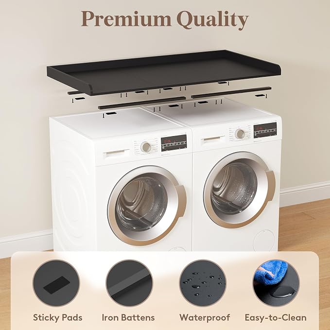 Lifewit Washer Dryer Countertop, Melamine Covers - Image 4