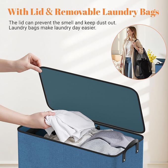 Large Double Laundry Hamper - Image 6