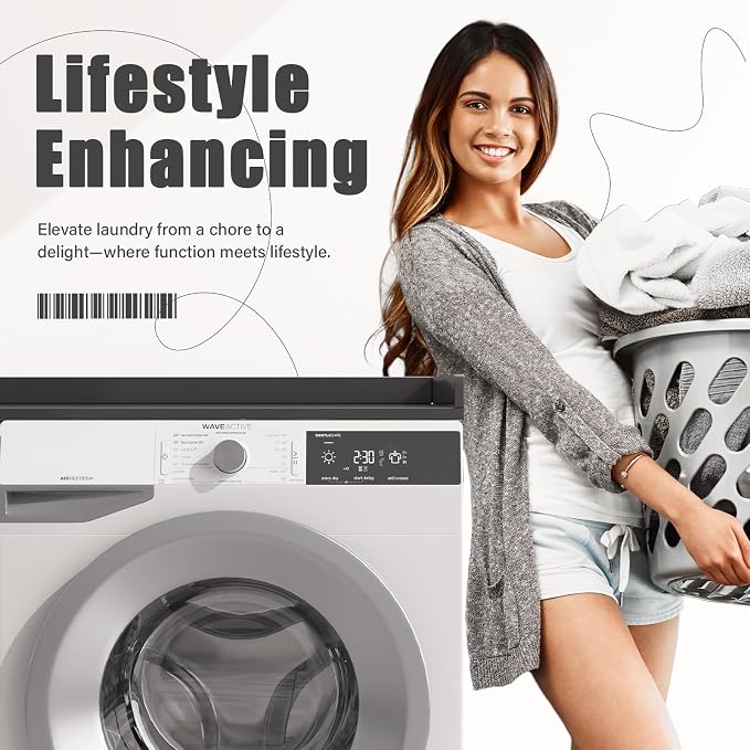 54"×27.5"×2" Foldable Washer Dryer Countertop, Solid Wood Laundry Storage Shelf - Image 5