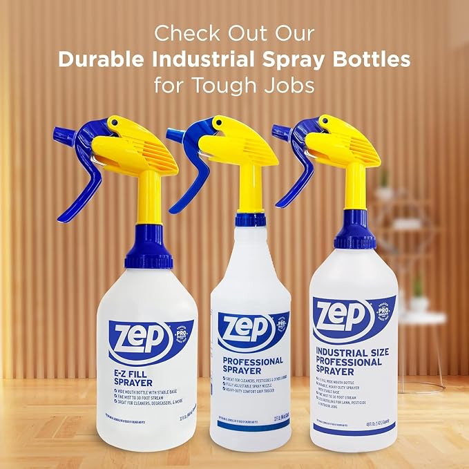 Zep Professional Sprayer Bottle – Fine Mist up to a 30-Foot Stream - 32 - Image 6