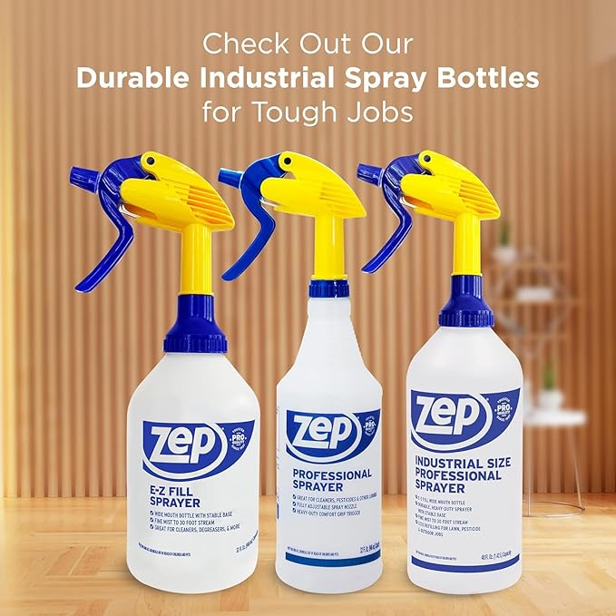ZEP Professional Sprayer Bottle - 32 oz - HDPRO1 - Versatile Adjustable Nozzle - Image 6