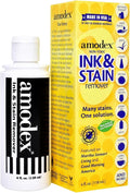 Amodex Ink and Stain Remover Unique Soap Liquid Formula 4 fl oz Bottle by AmodexProducts