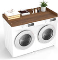 Wood Washer Dryer Countertop by Liyarya