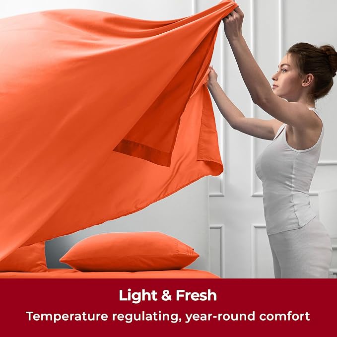 Mellanni Split King Sheets Set - Image 4