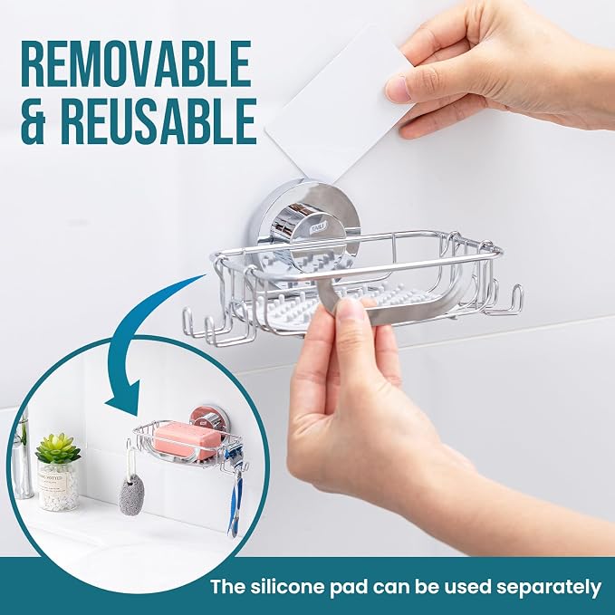 TAILI Bar Soap Holder Suction Cup - Image 9