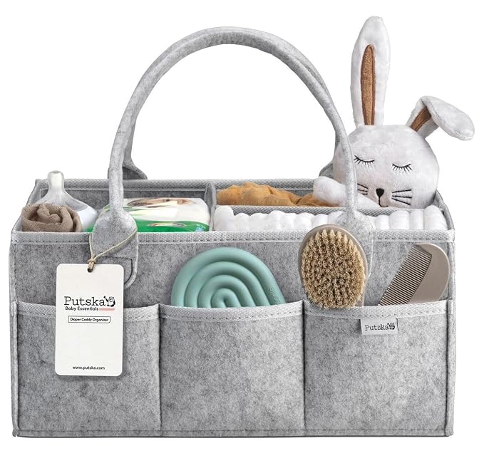 PUTSKA Baby Diaper Caddy Organizer by Putska