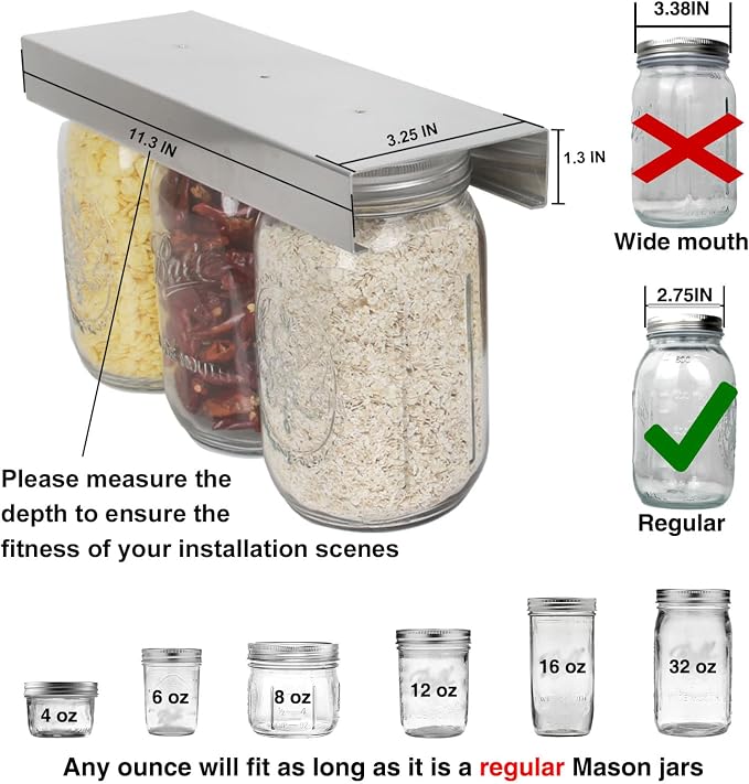 Mason Jar Organizer, Canning Rack - Image 3