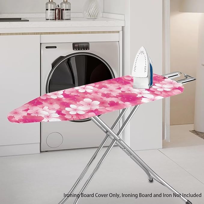 Cherry Blossom Ironing Board Cover, Soft Stain Resistant Ironing Board Protrctor - Image 2