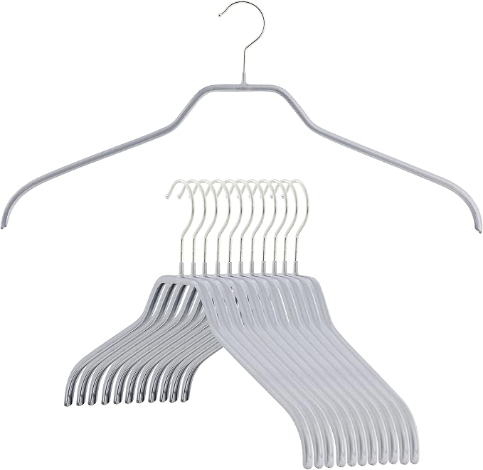 Mawa by Reston Lloyd Non Slip Space Saving Wide Width Clothing Hanger, Style by Mawa