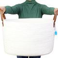 Casaphoria XXLarge Cotton Rope Basket by Casaphoria