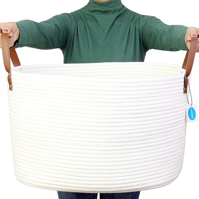 Casaphoria XXLarge Cotton Rope Basket by Casaphoria