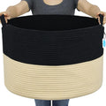Casaphoria XXL Cotton Rope Woven Laundry Basket by Casaphoria
