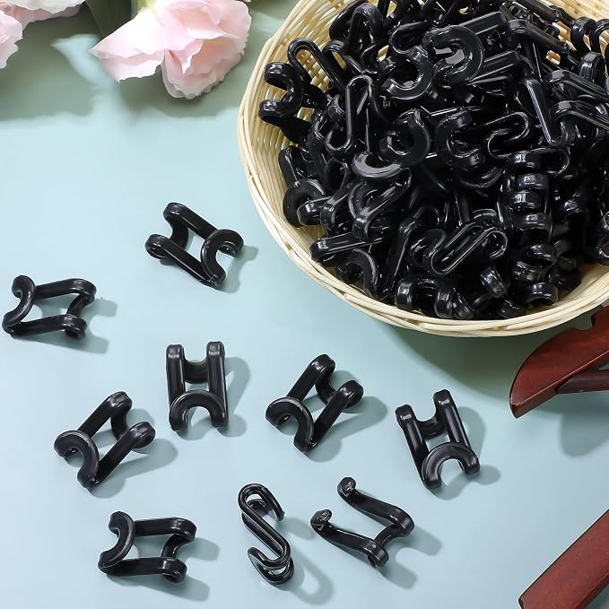 Unittype 150 Pcs Space Saving Hanger Hooks, Clothes Hanger Connector Hooks - Image 7