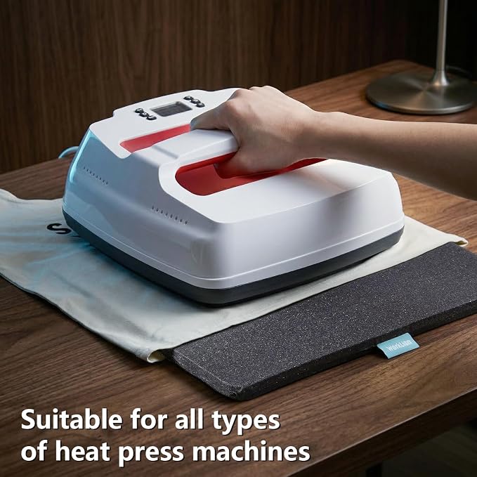 WORKLION Heat Press Mat 11"x13": Double-Sided Heat-Resistant Materials - Image 2