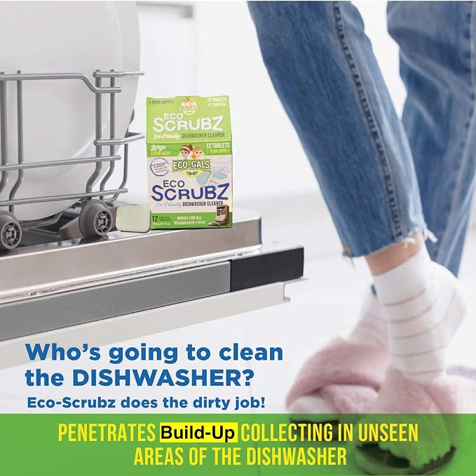 Scrubz & Swirlz Washing Machine and Dishwasher Cleaner Bundle Unscented - Image 5