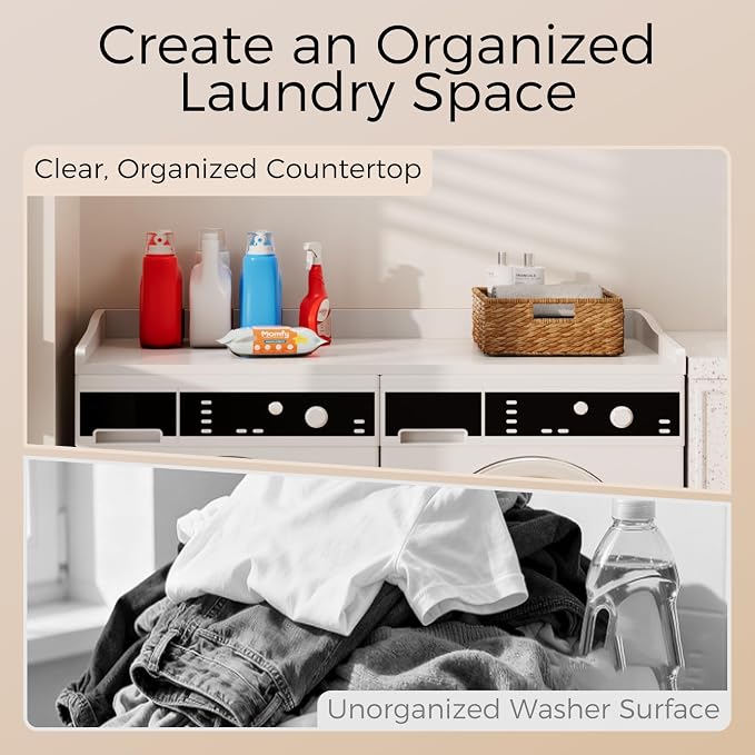 Washer Dryer Countertop, Laundry Countertop Organizer - Image 5