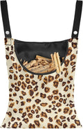 Leopard Print Clothespin Bag by LJMKZJN
