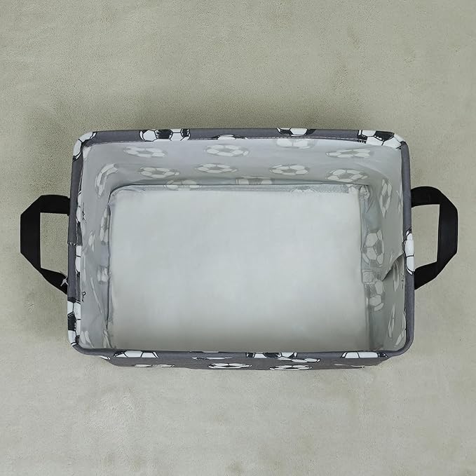 Rectangular Storage Basket Fabric Organizer Bin - Image 7