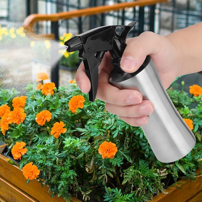 Stainless Steel Watering Pot Multi Functional Water Spray Bottle - Image 2