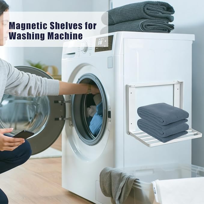 Magnetic Appliance Shelf, Metal Side Storage Organizer - Image 5