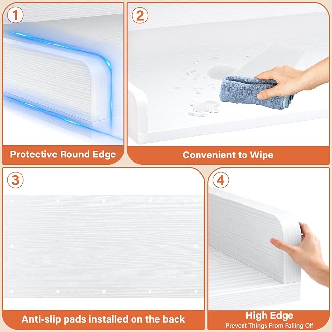 Aheaplus Washer and Dryer Countertop, Laundry Room Organization - Image 4