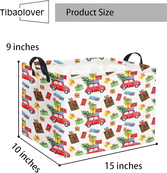Rectangular Christmas Basket Trick or Treat Spooky Boo Basket - Image 6