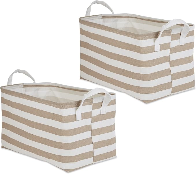 DII Laundry Storage Collection, PE Coated Collapsible Bin by DII