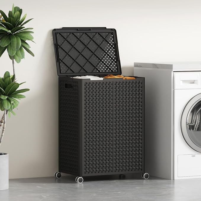 Lifewit 110L Plastic Double Laundry Basket - Image 9