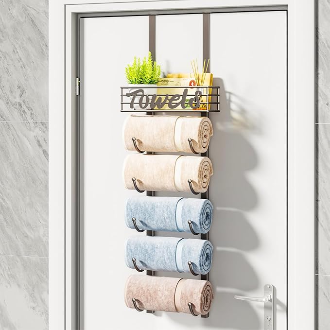 HapiRm Towel Racks for Bathroom Storage - Image 8