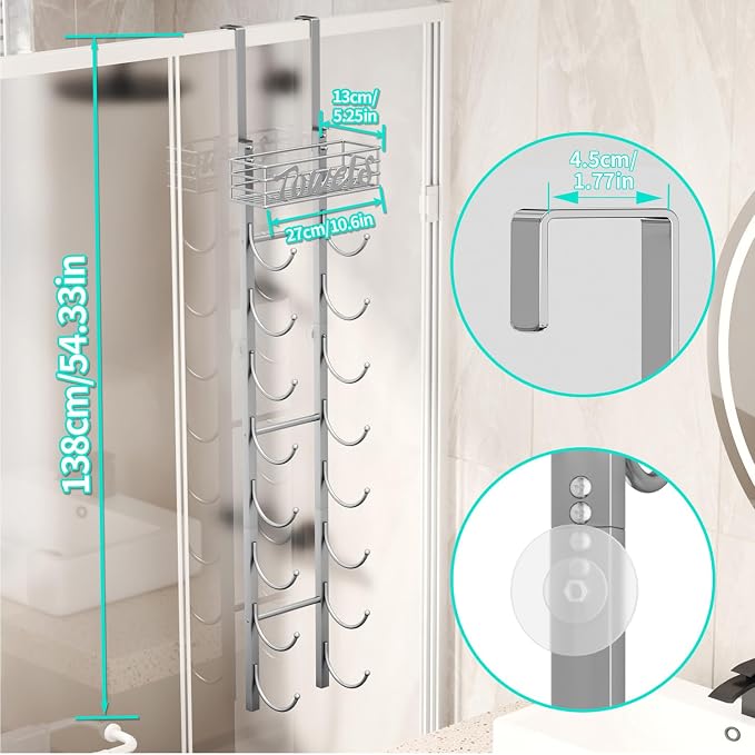 HapiRm Towel Racks for Bathroom Storage - Image 7